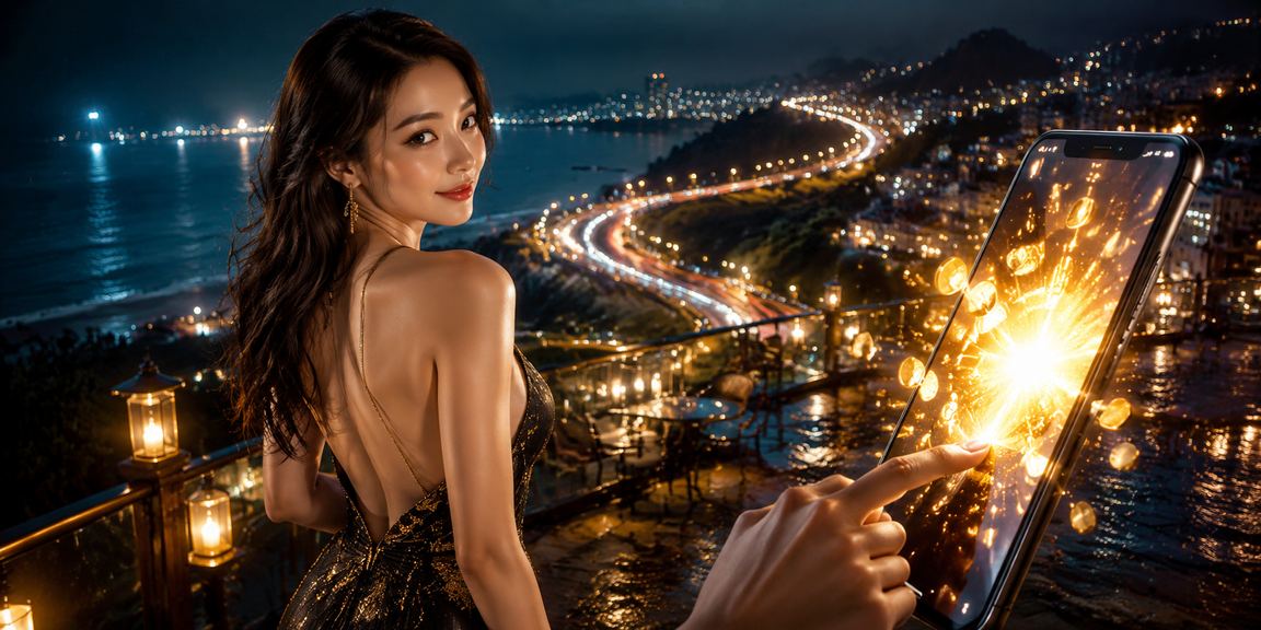 Người chơi tại Đà Lạt trải nghiệm casino mobile trên bãi biển